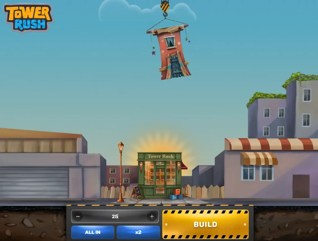 Tower Rush – Spielstart
