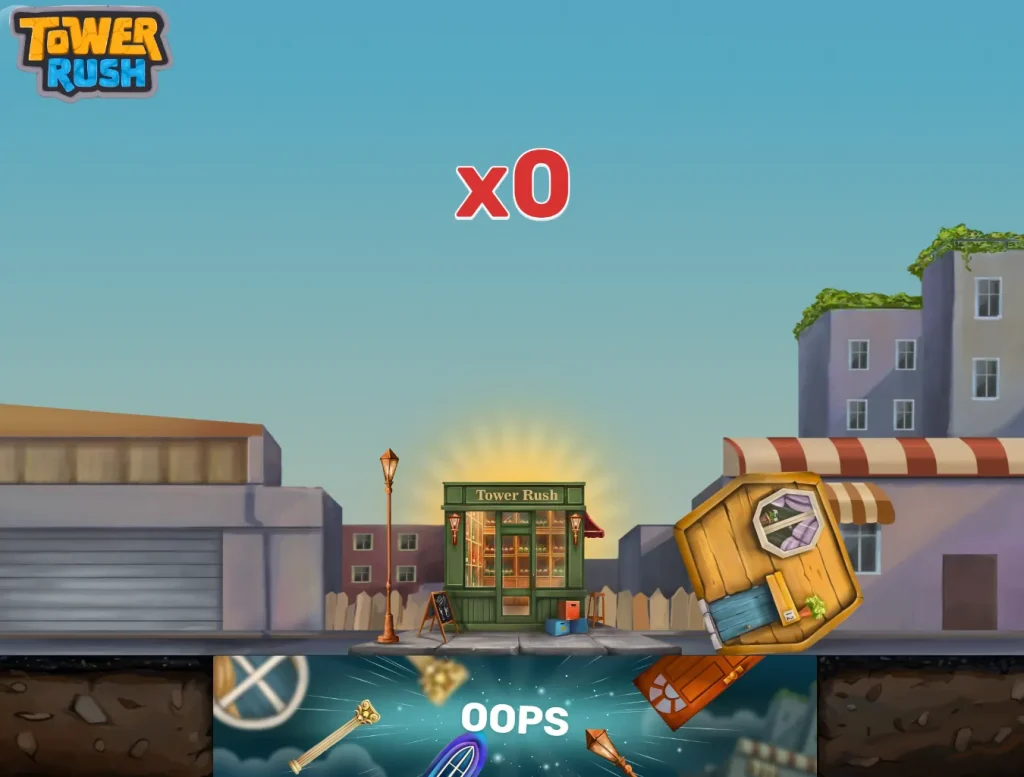 Tower Rush – Niederlage